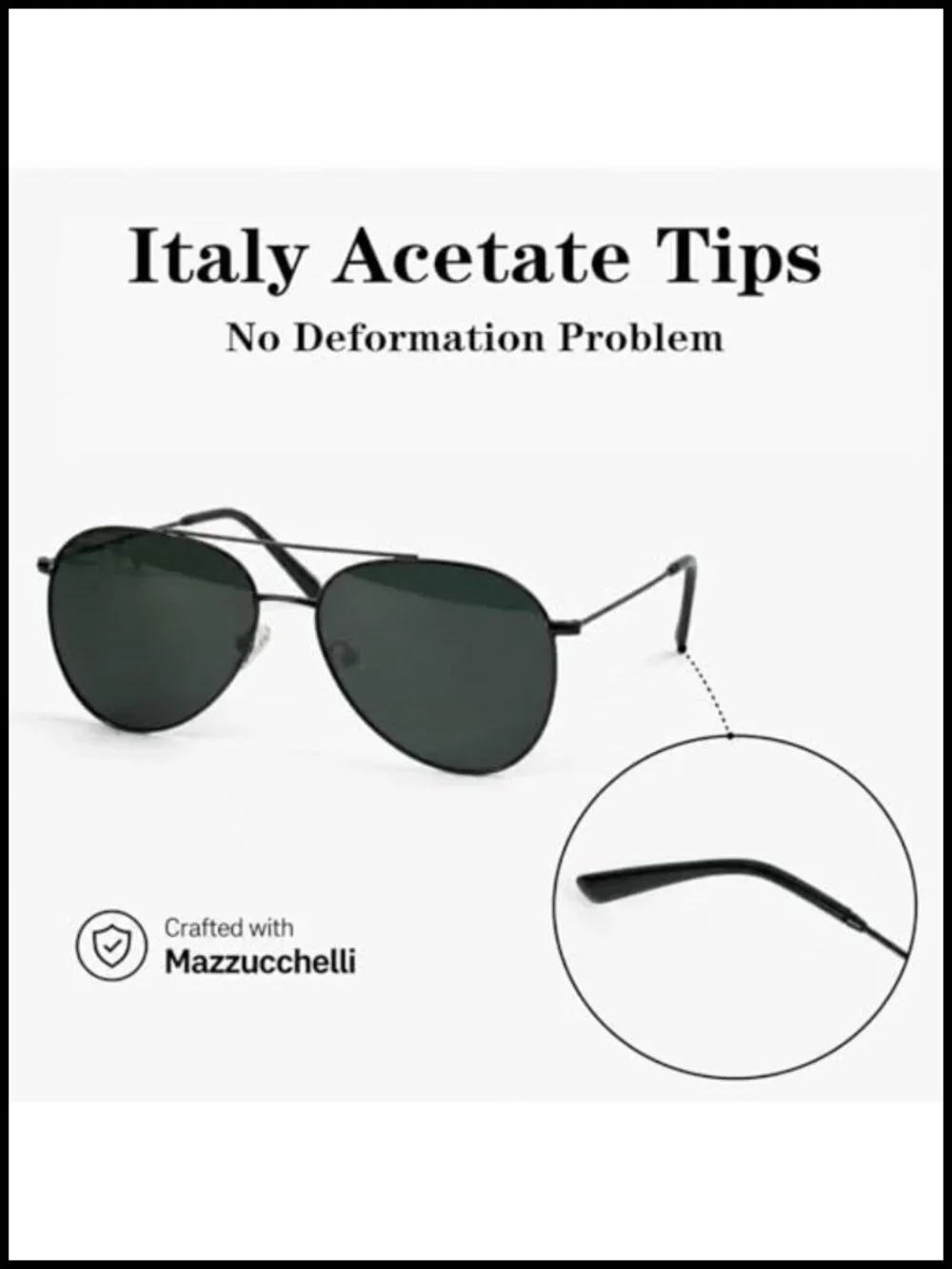 Polarized Glass Lens Sunglasses UV Protection Driving Fishing Unisex